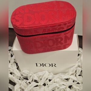 NEW DIOR Miss Dior Limited Edition Fuchsia Pink Cosmetic Case